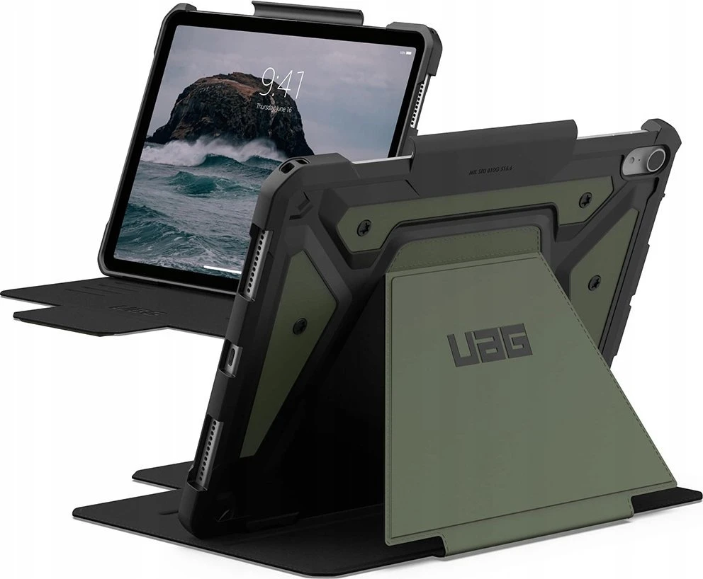 Urban Armor Gear UAG Metropolis SE, alyvuogių spalvos – iPad Air 11" (2024, 2025)