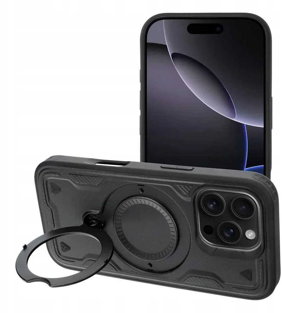 OEM dėklas, skirtas iPhone 13 / 14 Frost Armor, juodas