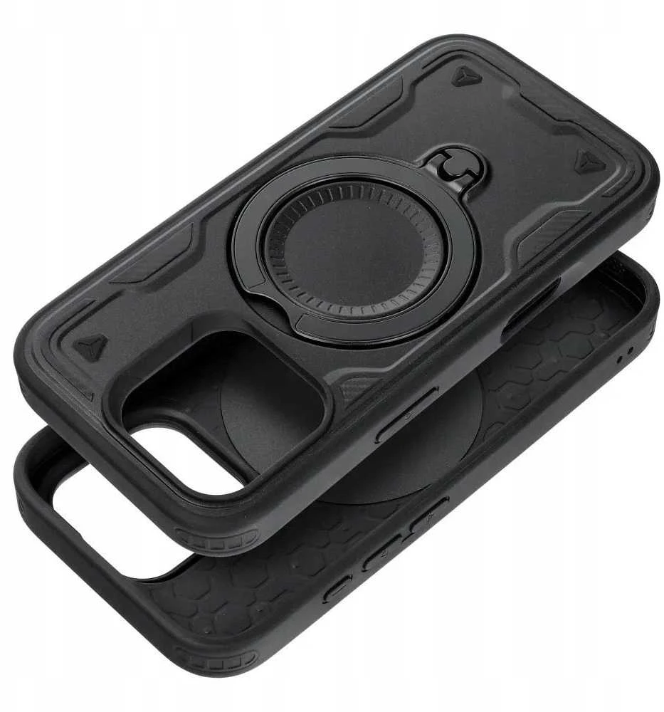 OEM dėklas, skirtas iPhone 13 / 14 Frost Armor, juodas