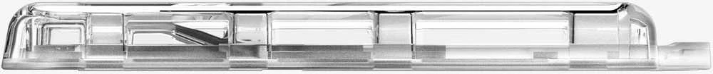 Dėklas „Spigen Ultra Hybrid“ piniginė „MagSafe+“, krištolo skaidrumo – „Samsung Galaxy S25“ serijai