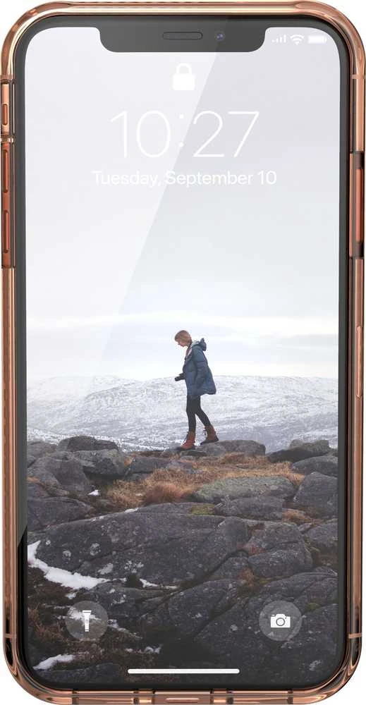 Dėklas Urban Armor Gear [U] Lucent, dangtelis, Apple, iPhone 11, 15,5 cm (6,1 colio), oranžinė