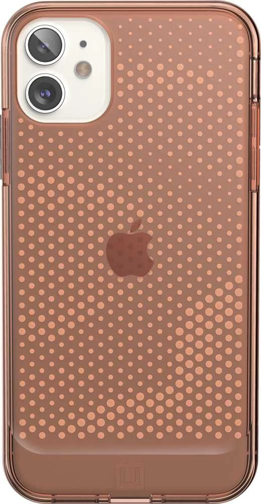 Dėklas Urban Armor Gear [U] Lucent, dangtelis, Apple, iPhone 11, 15,5 cm (6,1 colio), oranžinė