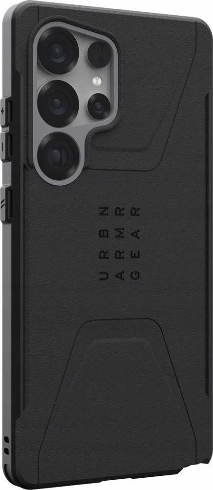 Dėklas Urban Armor Gear UAG Civilian Pro, Juodas - Samsung Galaxy S25 Ultra