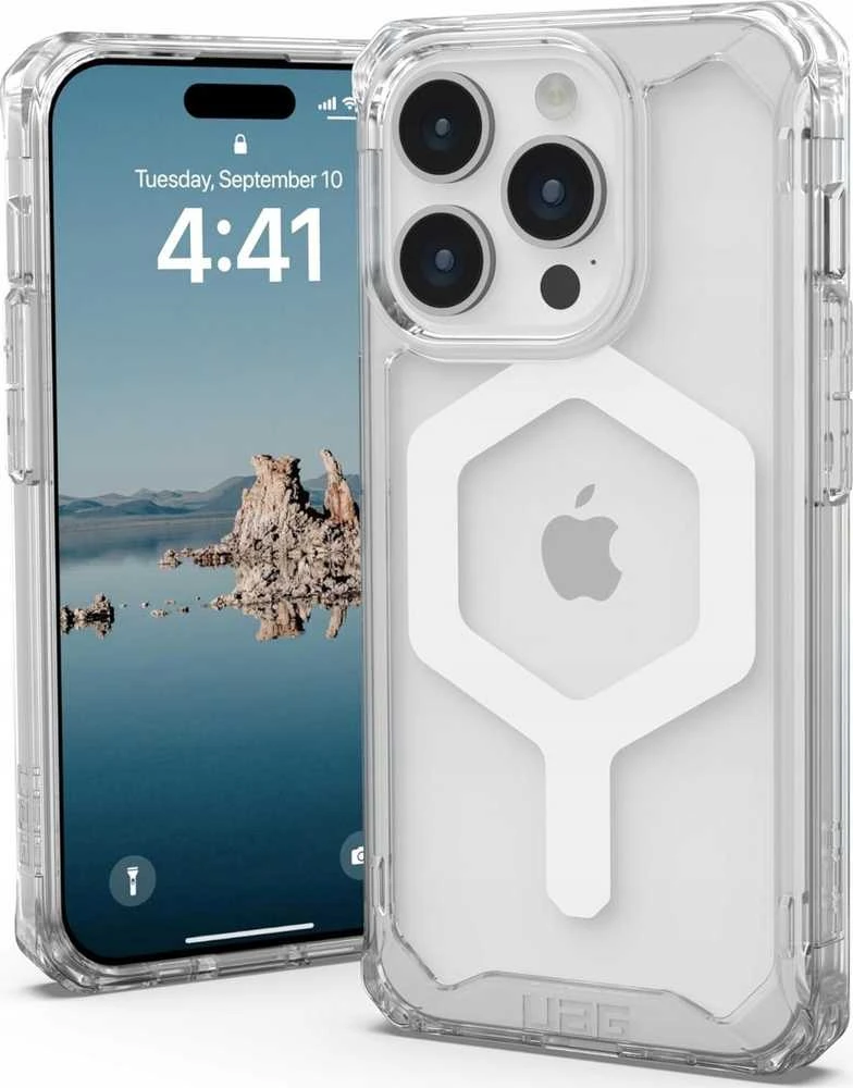 Urban Armor Gear UAG Plyo MagSafe Apple iPhone 15 Pro - dėklas telefonui skaidrus and baltas