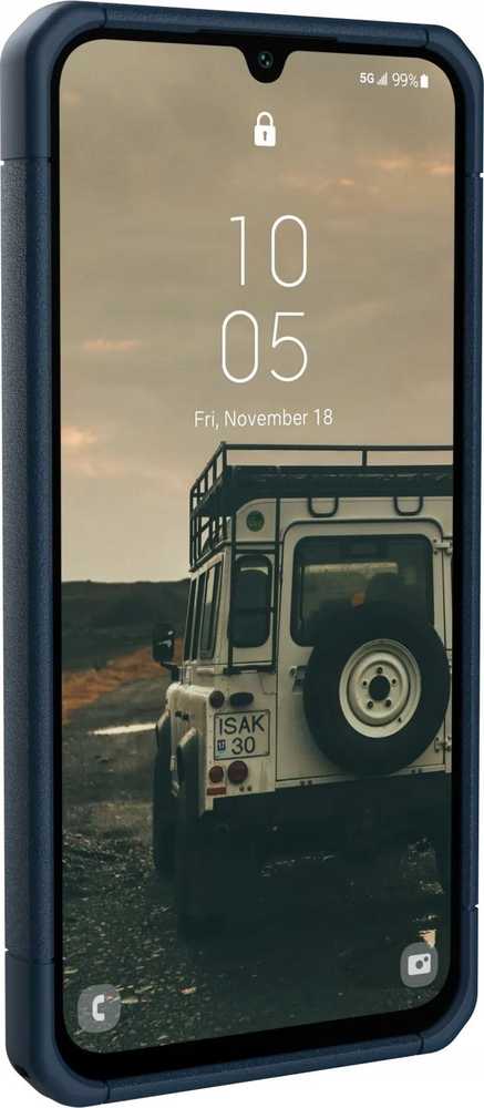 Dėklas Urban Armor Gear UAG Scout, tamsiai melsvai žalia - Samsung Galaxy A15 5G