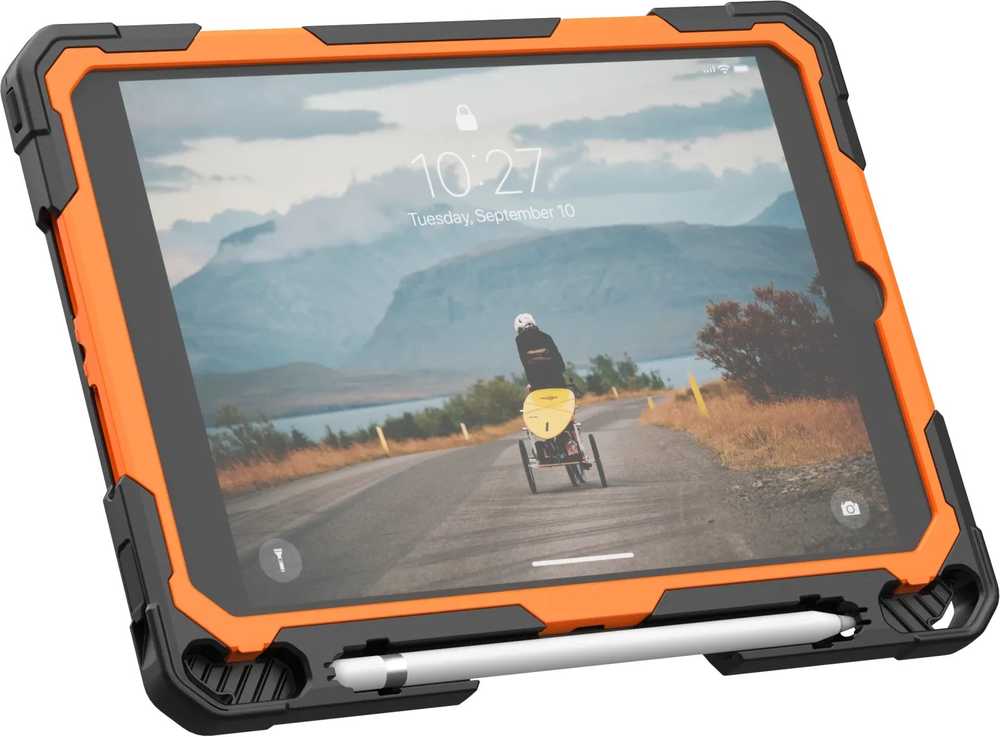 Urban Armor Gear Oranžinis UAG Plasma, Oranžinis/Juodas - iPad 10,9" 2022 (Brown box)
