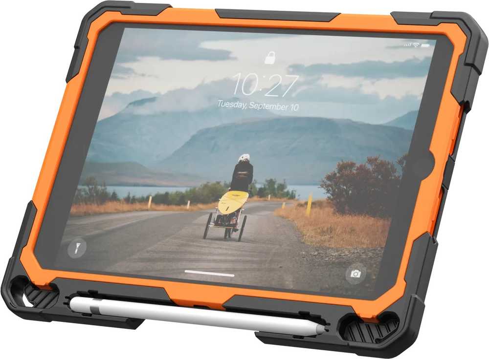 Urban Armor Gear Oranžinis UAG Plasma, Oranžinis/Juodas - iPad 10,9" 2022 (Brown box)