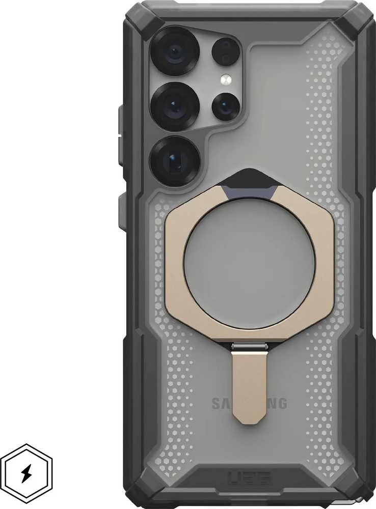 Dėklas Urban Armor Gear UAG Plasma XTE su magnetu, pelenų/titano spalvos - Samsung Galaxy S25 Ultra