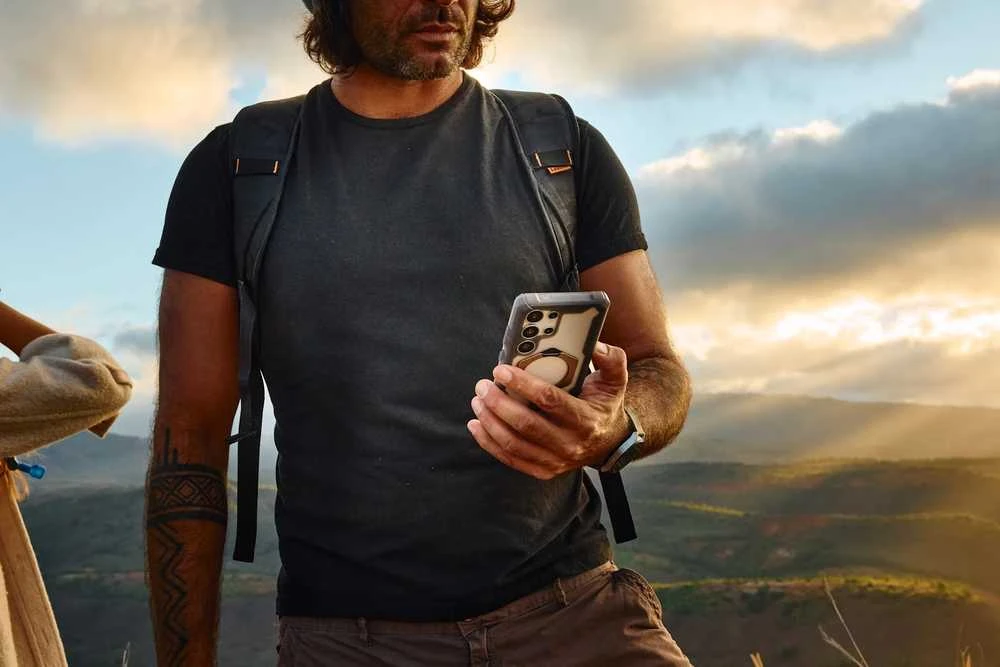 Dėklas Urban Armor Gear UAG Plasma XTE su magnetu, pelenų/titano spalvos - Samsung Galaxy S25 Ultra