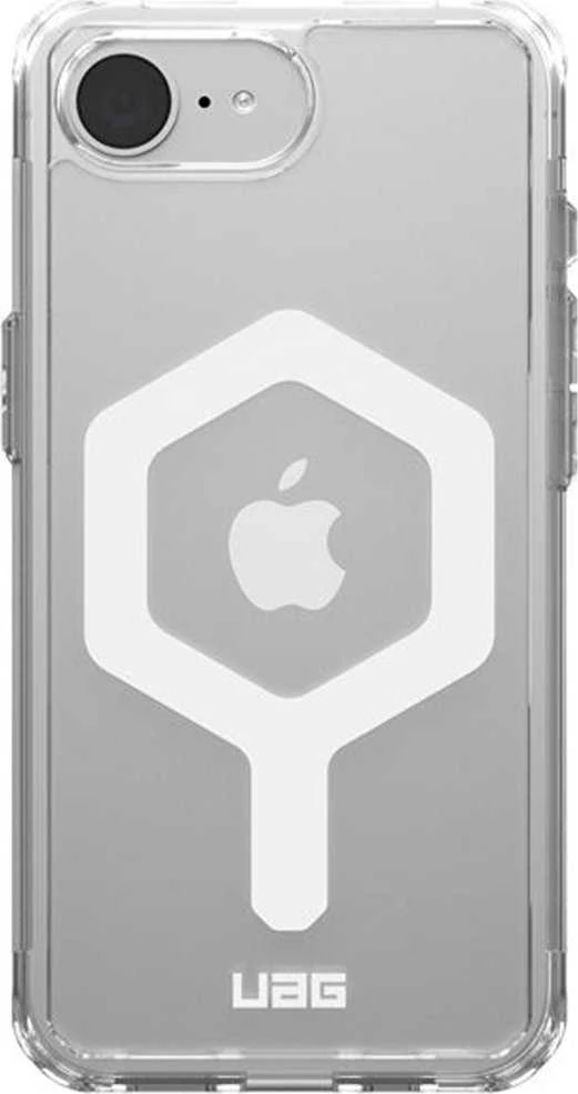 UAG Urban Armor Gear dėklas PLYO suderinamas su MagSafe, skirtas IPHONE 16e ice/baltas