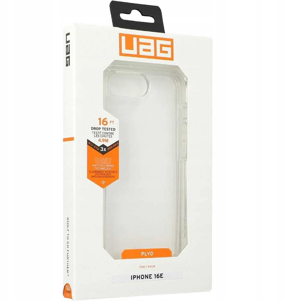 „Urban Armor Gear“ UAG Plyo dėklas, ledo spalvos – iPhone 16e