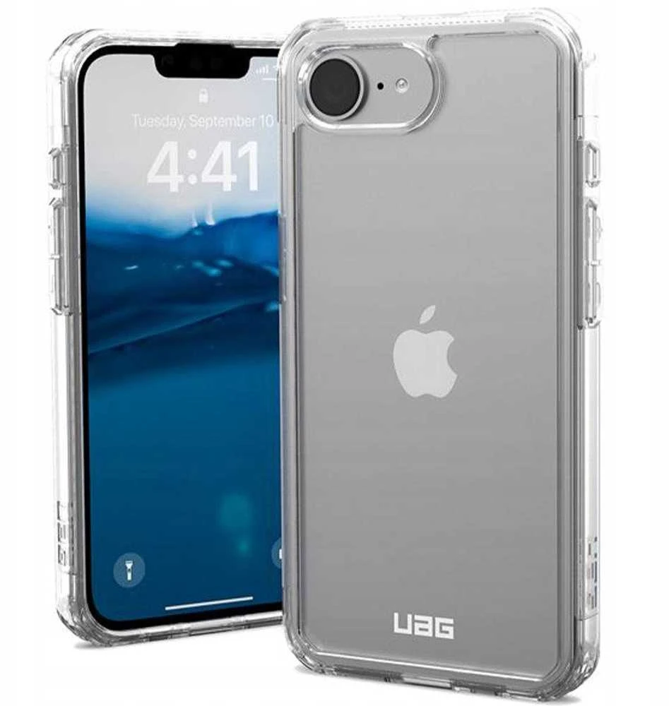 „Urban Armor Gear“ UAG Plyo dėklas, ledo spalvos – iPhone 16e