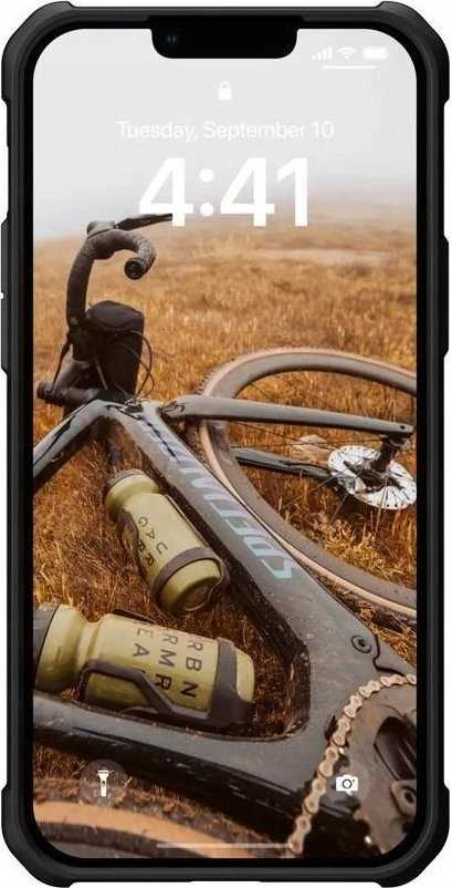 UAG Urban Armor Gear dėklas METROPOLIS LT suderinamas su MagSafe, skirtas IPHONE 14 Plus kevlar juodas