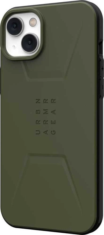 UAG Urban Armor Gear dėklas CIVILIAN suderinamas su MagSafe, skirtas IPHONE 14 Plus žalias