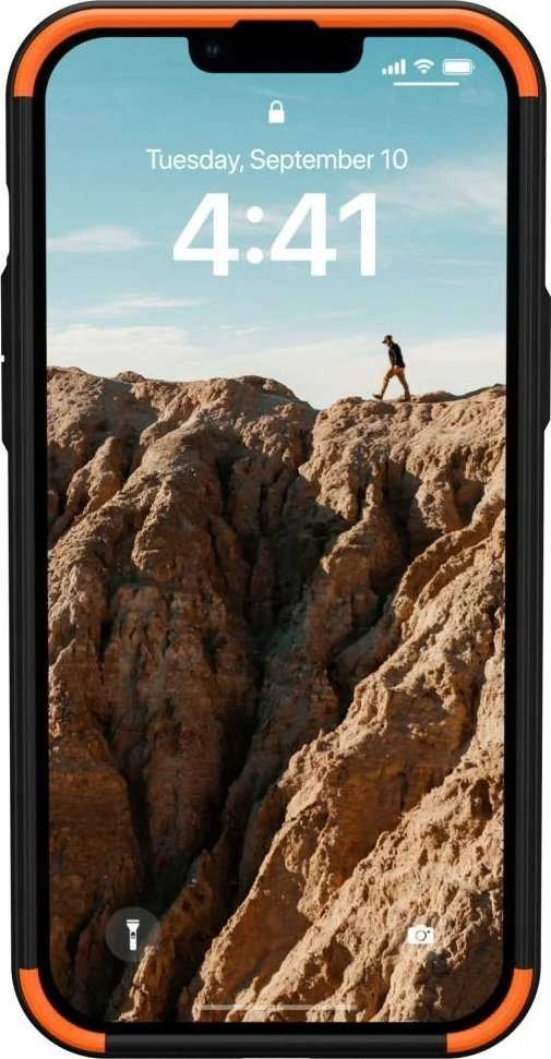 UAG Urban Armor Gear dėklas CIVILIAN suderinamas su MagSafe, skirtas IPHONE 14 Plus žalias