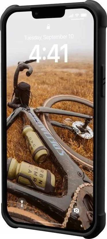 UAG Urban Armor Gear dėklas METROPOLIS LT suderinamas su MagSafe, skirtas IPHONE 14 Plus kevlar juodas