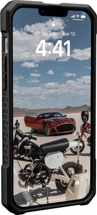 UAG Urban Armor Gear dėklas MONARCH, suderinamas su „MagSafe“, skirtas IPHONE 14 Plus, anglies pluošto