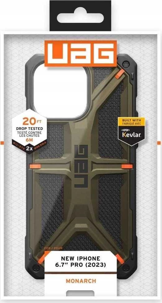 UAG Urban Armor Gear dėklas PLYO, skirtas IPHONE 15 Pro Max, ledas
