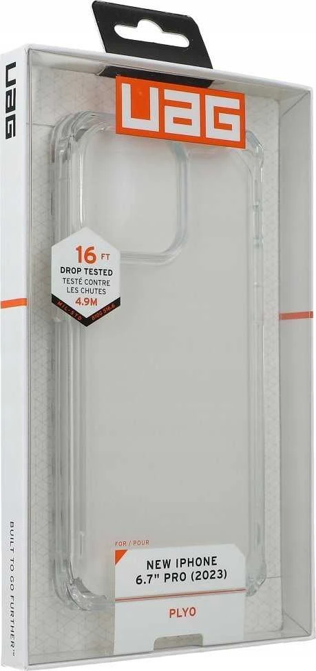 UAG Urban Armor Gear dėklas PLYO, skirtas IPHONE 15 Pro Max, ledas