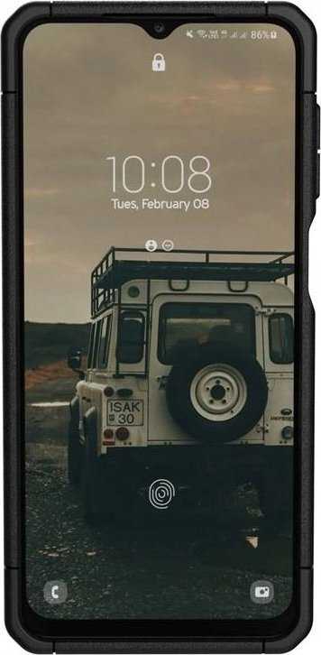 Dėklas Urban Armor Gear UAG Scout galinis dangtelis, skirtas Samsung Galaxy A23 (5G) – juodas