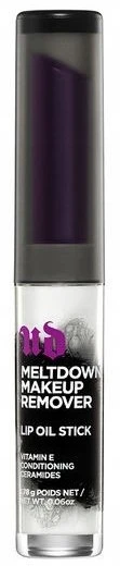 Urban Decay Meltdown makiažo valiklis Lip Oil Stick Vitamin E Pašalina vandeniui atsparų makiažą Lip Oil 1.78 g