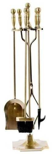 Flammifera Urban Outdoor Lauko židinio įrankių rinkinys, 5 vnt., 1 vnt., senovinis žalvaris