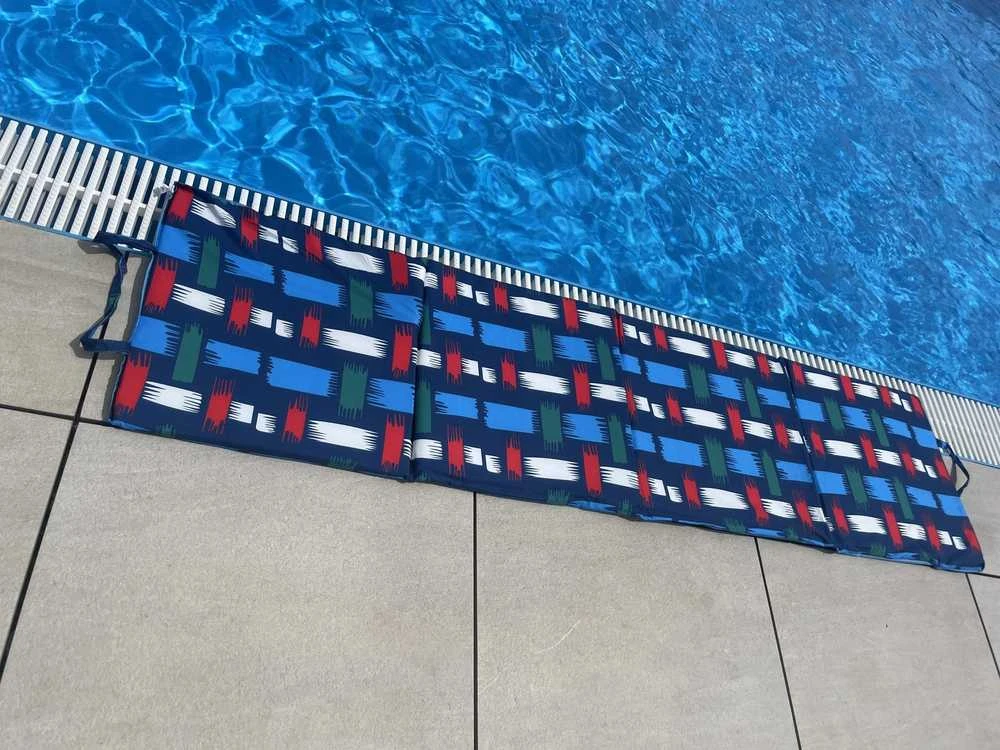 Urban Outdoor Paplūdimio pledas Miegojimo kilimėlis Składanas Gultas Vandeniui atsparus KUBISPORT 180x50 cm