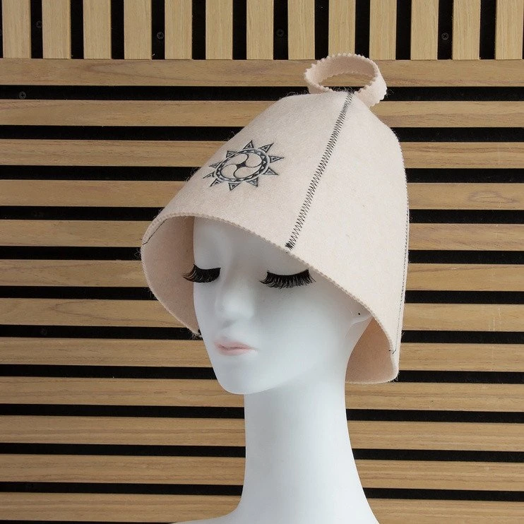 Flammifera Urban Outdoor SAUNA HAT RSH-08-B Baltas