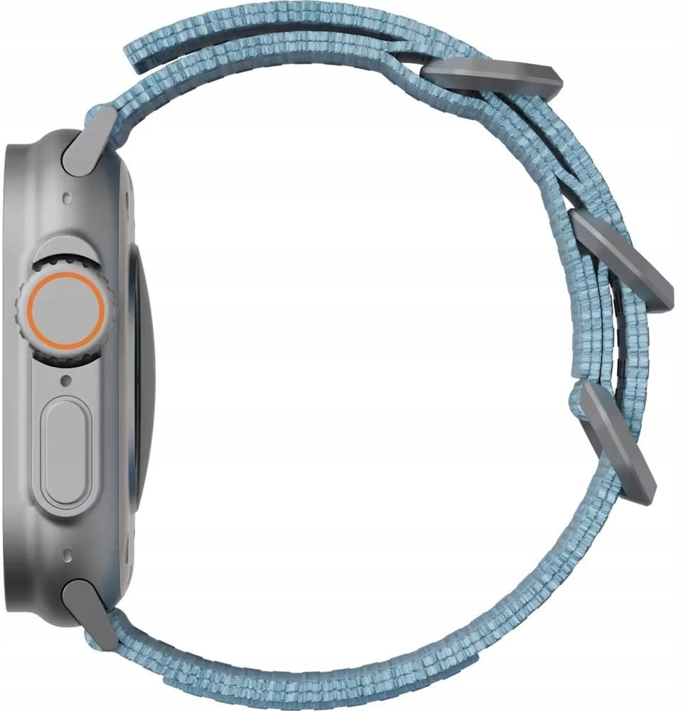 Urban UAG Metropolis – universalus nailoninis dirželis Apple Watch 44mm-49mm (Apple Watch 4-11, SE 1-3, Ultra 1-3) (debesų mėlyna) (194159114151)