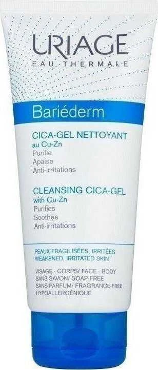 "Uriage Bariéderm-Cica" prausimosi gelis 200ml