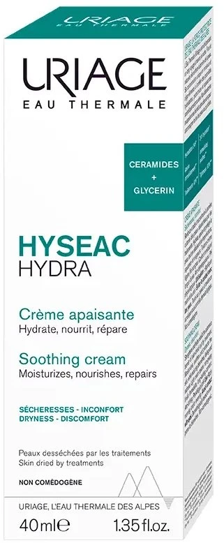 Uriage Hydra Hyseac Soothing Kreminis For Face veido kremas, 40 ml