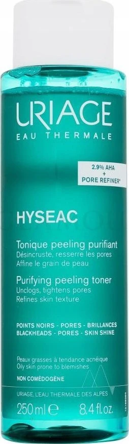 Uriage Hyseac Purifying Tonikas for Acneic/Oily Skin šveičiantis tonikas mišriai veido odai, 250 ml