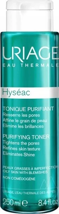 Uriage Hyseac Purifying Tonikas for Acneic/Oily Skin šveičiantis tonikas mišriai veido odai, 250 ml