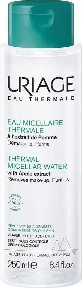 Uriage Eau Thermale Thermal Micellar Vanduo Purifies Micellar Vanduo unisex, 250 ml