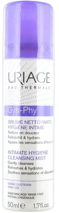 "Uriage Gyn-Phy" intymios higienos valomoji dulksna 50ml