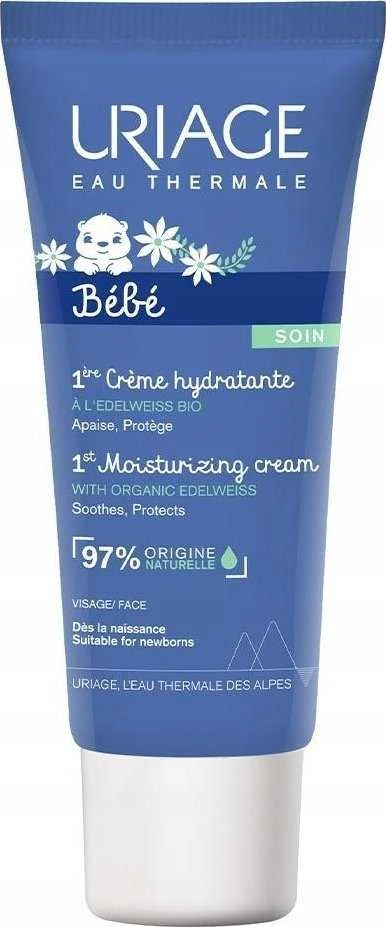 Uriage Bébé 1st Moisturizing Kreminis Day Kreminis vaikams, 40 ml