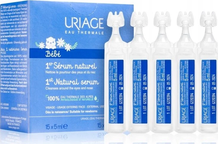 Uriage Bébé 1st Natural Serum 15 x 5 ml