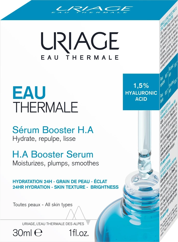 Uriage Eau Thermale Boosts Radiance Serum For Face veido serumas, 30 ml