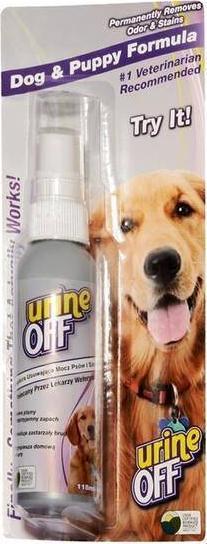 URINE OFF Preparatas, skirtas neutralizuoti šunų ir šuniukų šlapimą 118 ml