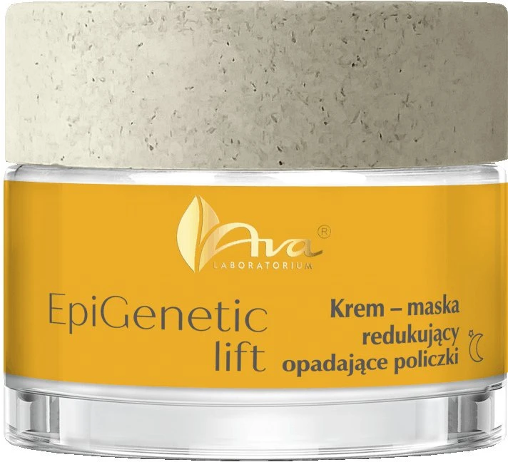 Uroda Ava Laboratorium „EpiGenetic Lift“ naktinis kremas-kaukė skruostų suglebimui mažinti, 50 ml