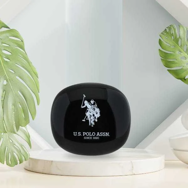 Us Polo Assn Ausinės TWS US Polo DH Logo Docking Station juodos spalvos