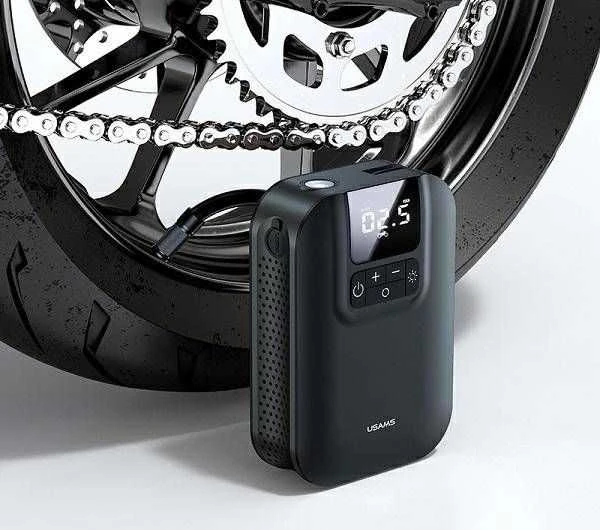USAMS Mini Pump US-ZB215 Air Car Pump 5000mAh CQBZB21501