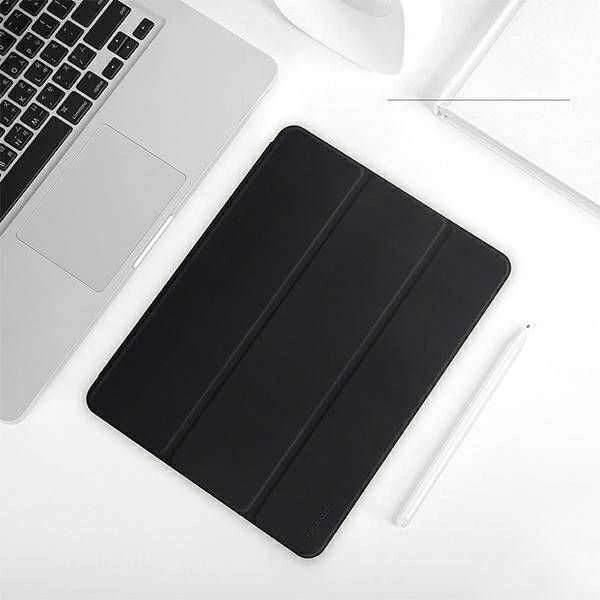 USAMS Winto Dėklas Apple iPad Air 10.9″ 2020 juodos spalvos IP109YT01 (US-BH654) Smart Cover