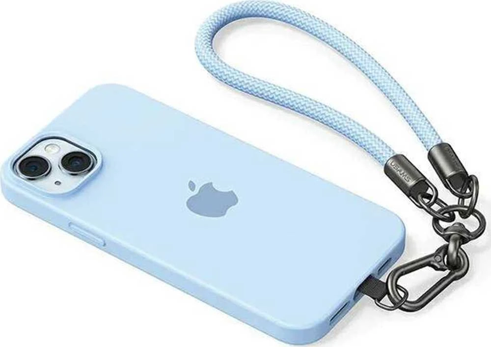 USAMS Universal phone lanyard 30cmžalios spalvos ZB283GS04 (US-ZB283)