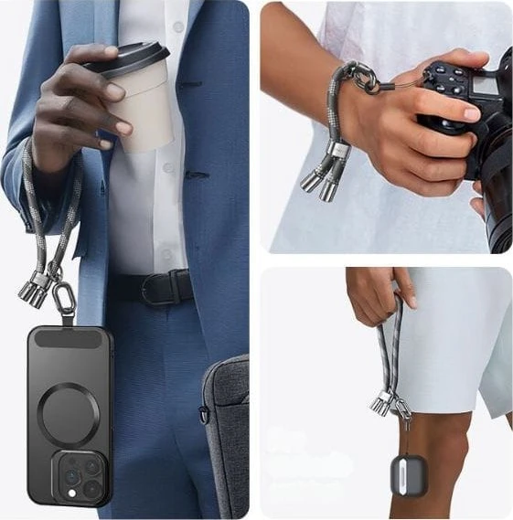 USAMS Universal virvelė telefonui 34cm violetinės spalvos ZB317GS05(US-ZB317)