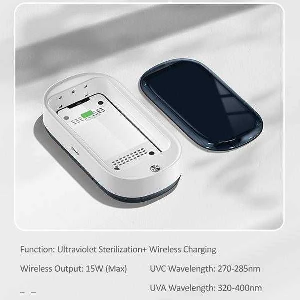 USAMS STERYLIZATOR UV-C ŁAD. INDUKCYJNA 15W Baltas /Baltas ZB151XDH01 (US-ZB151)