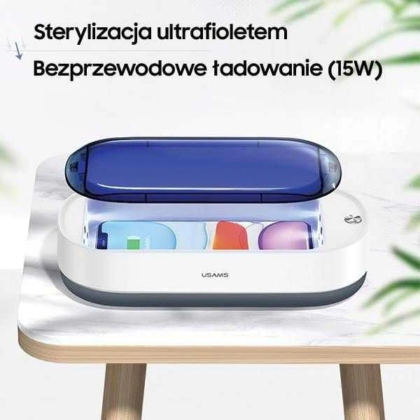 USAMS STERYLIZATOR UV-C ŁAD. INDUKCYJNA 15W Baltas /Baltas ZB151XDH01 (US-ZB151)