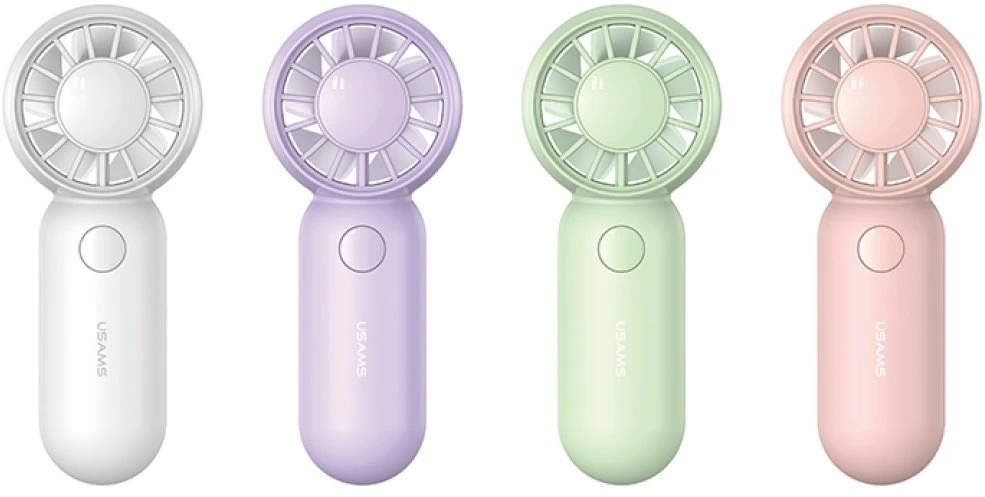 Rankinis ventiliatorius USAMS Mini Pocket ZB354, violetinis