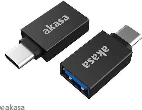 „Akasa“ USB A–C tipo adapteris – 2 vnt.