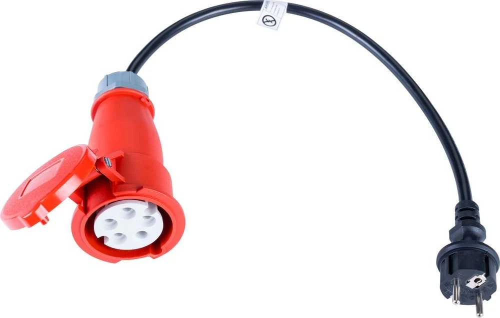 Pramoninis 5-pin adapteris su CEE 7/7 kištuku